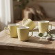 Porcelain Mug Set - 4 Pcs